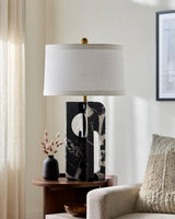 Livabliss Nocturne NCN-001 32"H x 19"W x 19"D Table Lighting