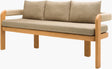 Surya Palma PALM-006 27"H x 71"W x 20"D Bench/Ottoman/Stool