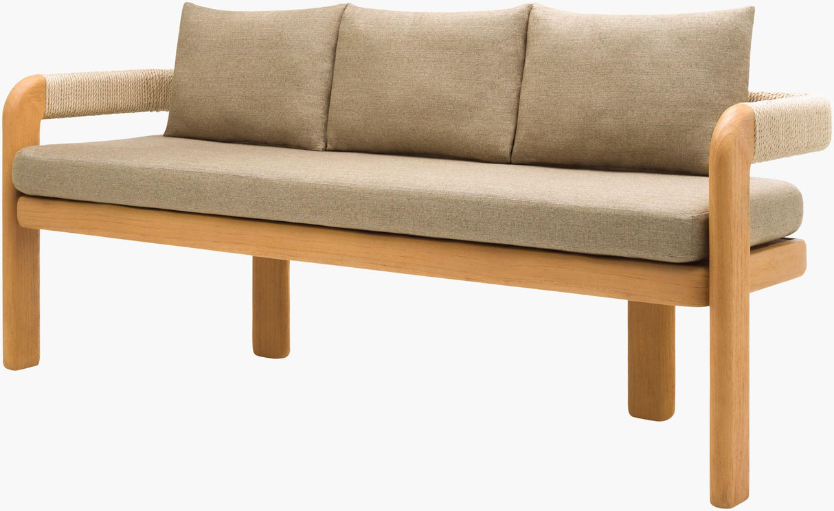Surya Palma PALM-006 27"H x 71"W x 20"D Bench/Ottoman/Stool
