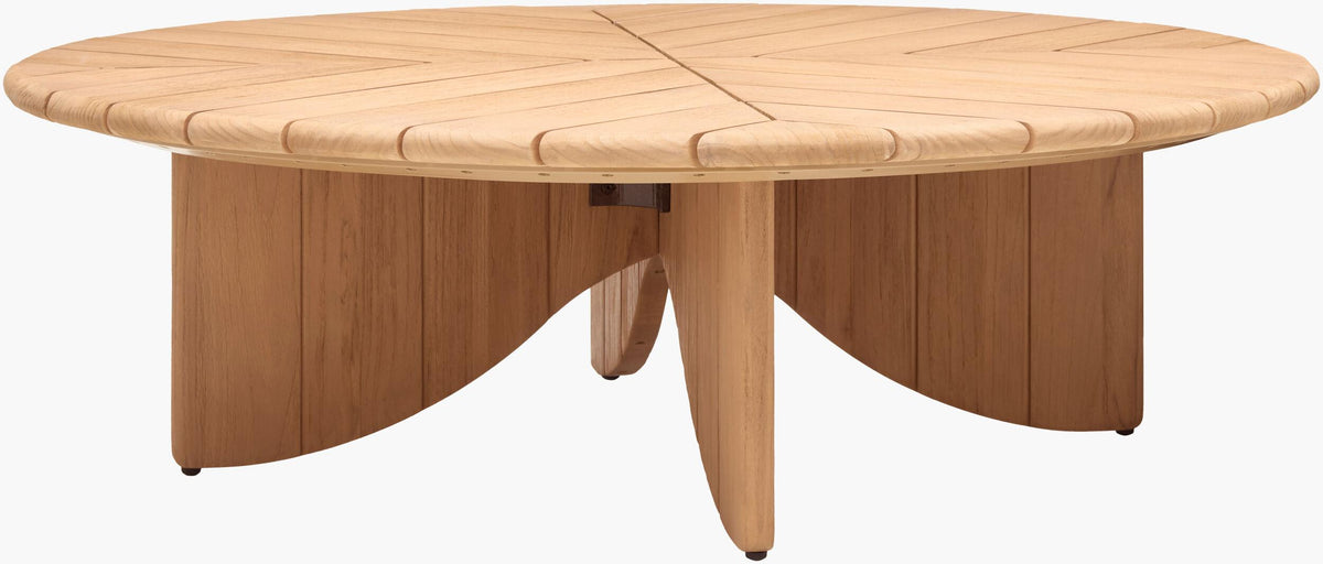 Surya Solene PALM-011 19"H x 48"W x 48"D Accent Table