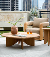 Surya Solene PALM-011 19"H x 48"W x 48"D Accent Table