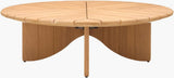 Surya Solene PALM-011 19"H x 48"W x 48"D Accent Table