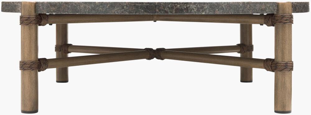 Surya Porta PORT-007 15"H x 50"W x 50"D Accent Table