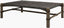 Surya Porta PORT-008 19"H x 50"W x 34"D Accent Table