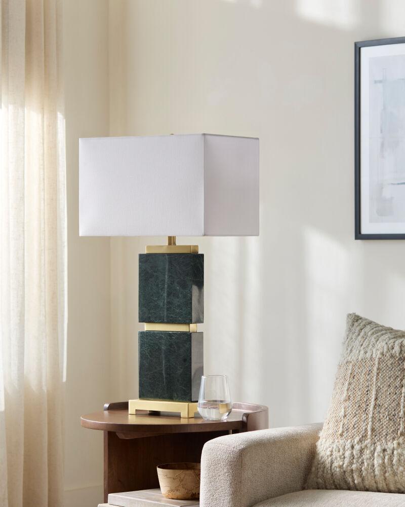 Surya Ponta PNT-007 30"H x 10"W x 16"D Table Lighting