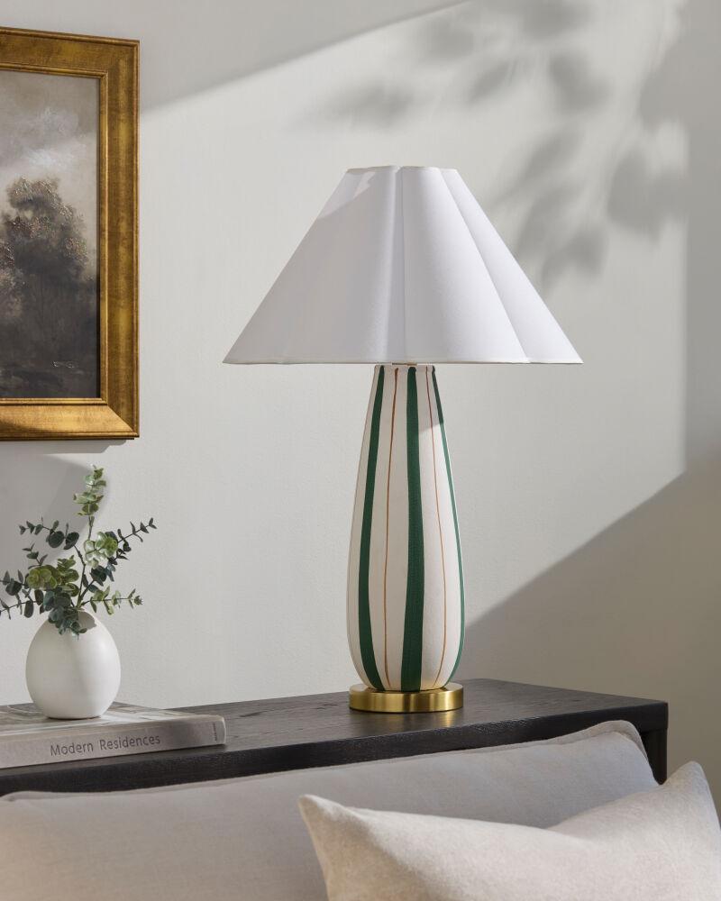 Surya Tohen TOH-001 28"H x 19"W x 19"D Table Lighting