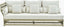 Surya Winder WIND-002 36"H x 99"W x 39"D Sofa