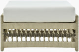 Surya Winder WIND-004 17"H x 32"W x 27"D Bench/Ottoman/Stool