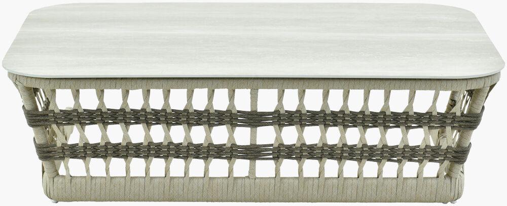 Surya Winder WIND-005 14"H x 48"W x 32"D Accent Table