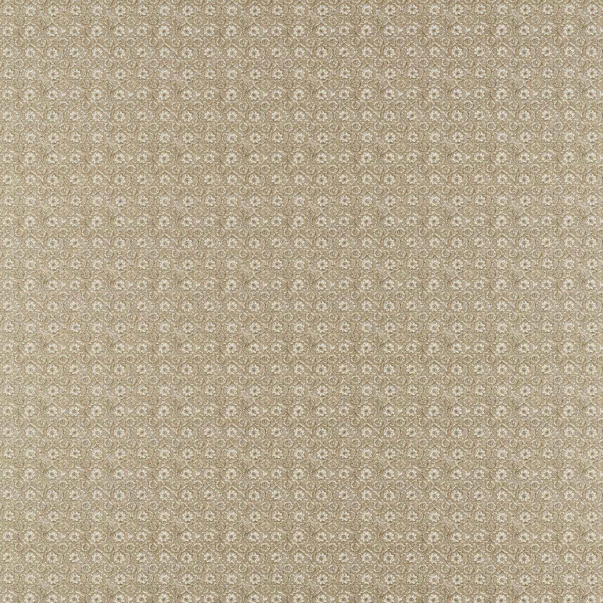Anna French Holly Trellis Beige Fabric