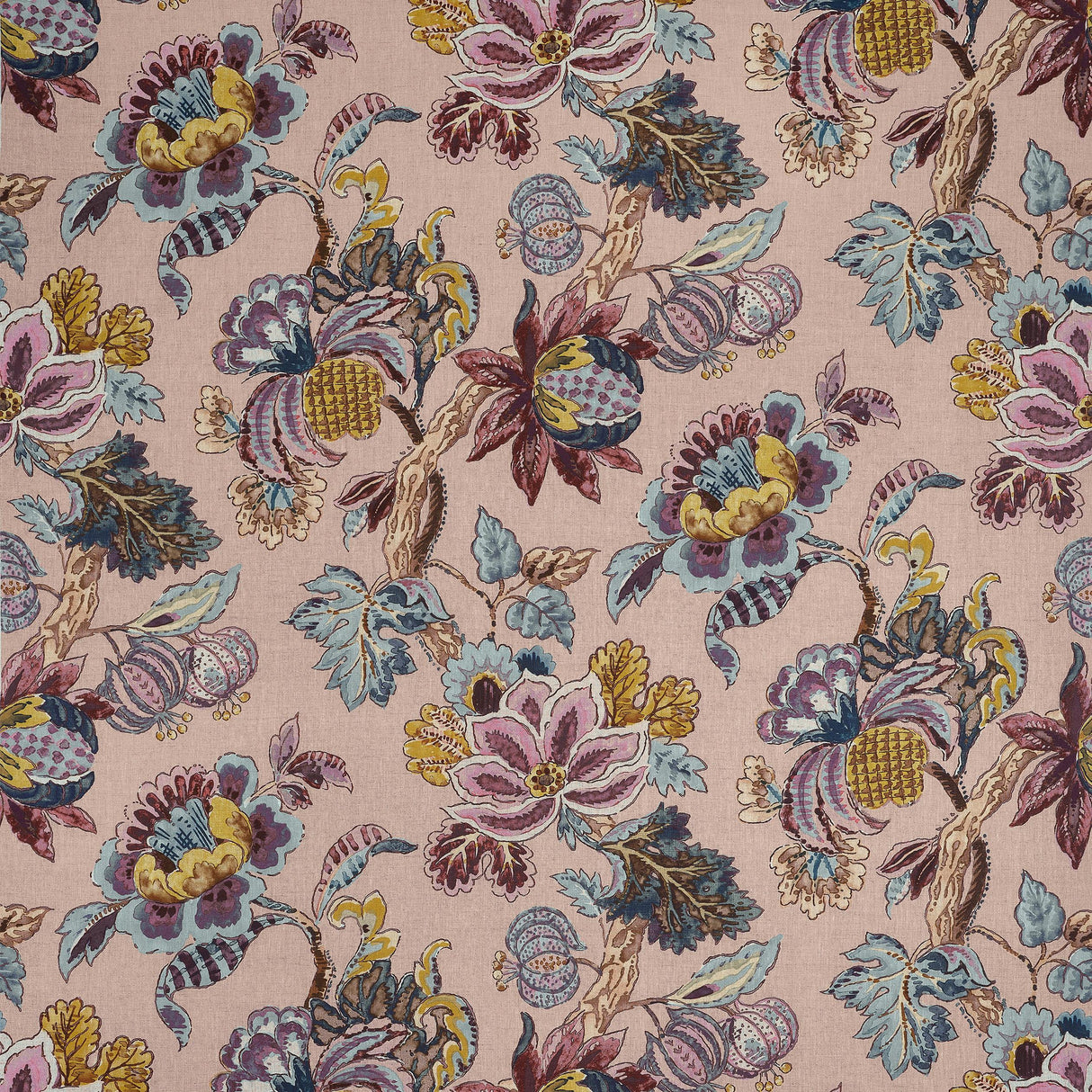 Anna French Stockbridge Blush Fabric