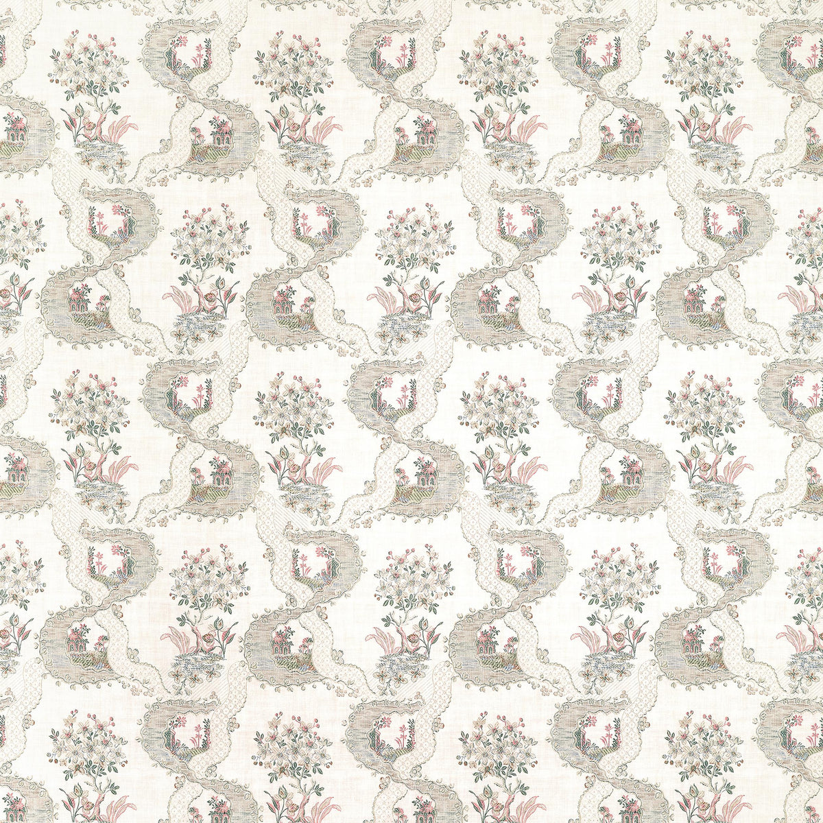 Anna French Antoinette Beige Fabric