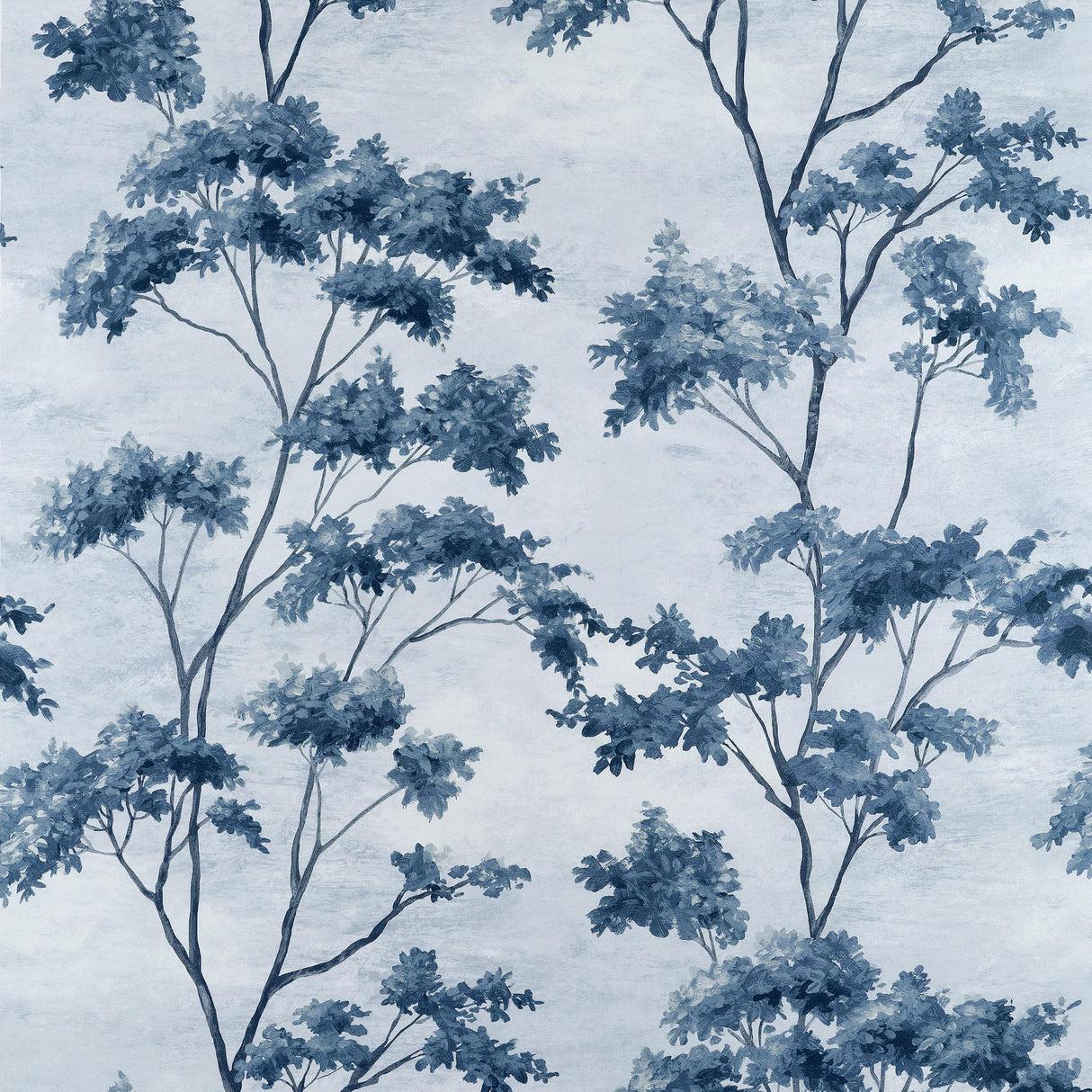 Anna French Dalton Blue And White Fabric