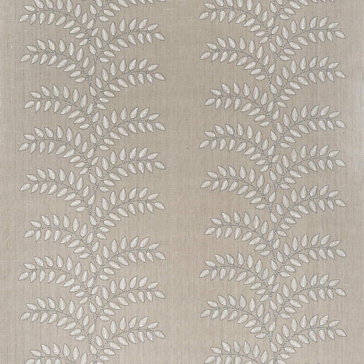 Anna French Frondescence Flax Wallpaper