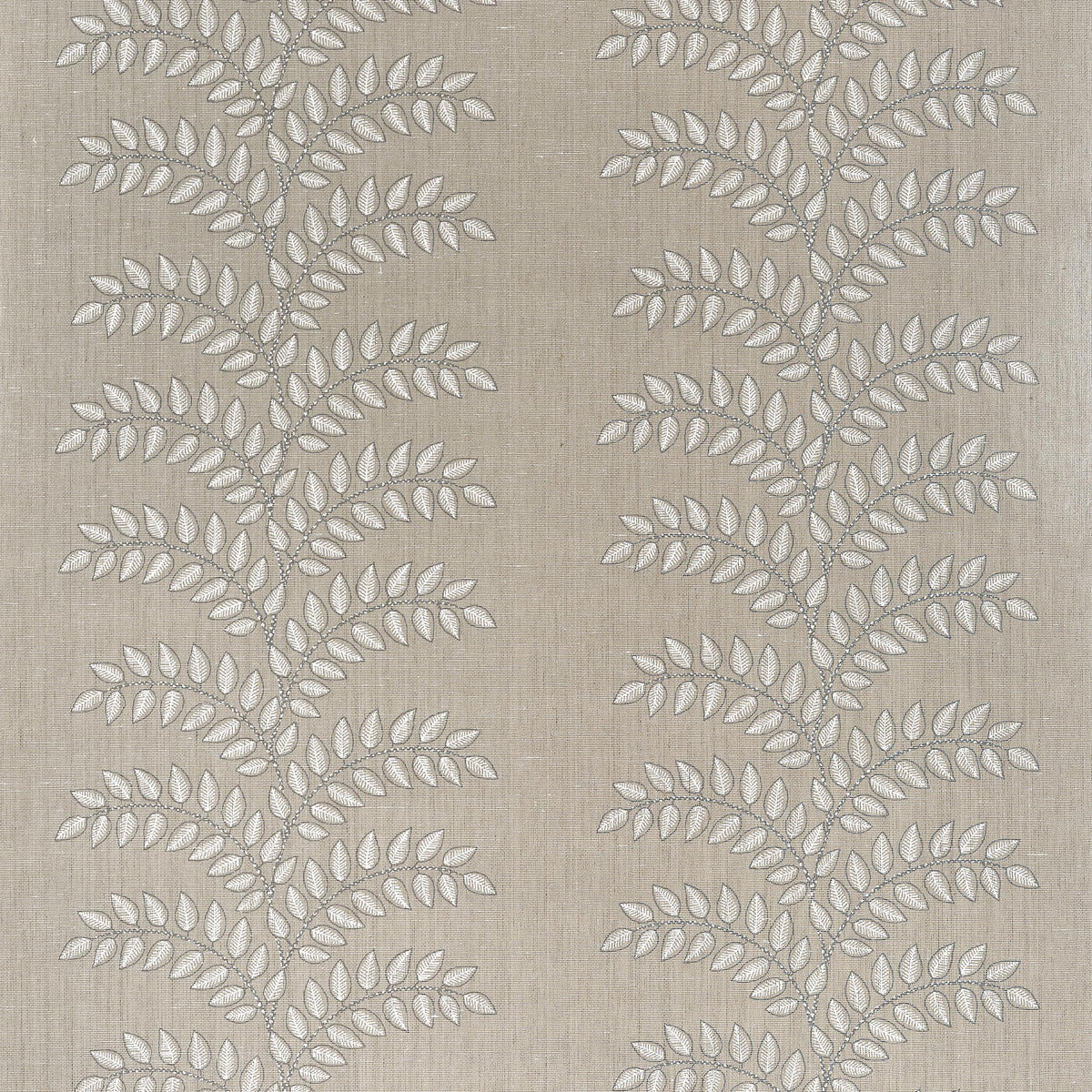 Anna French Frondescence Flax Wallpaper