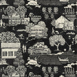 Anna French Farmingdale Black Wallpaper