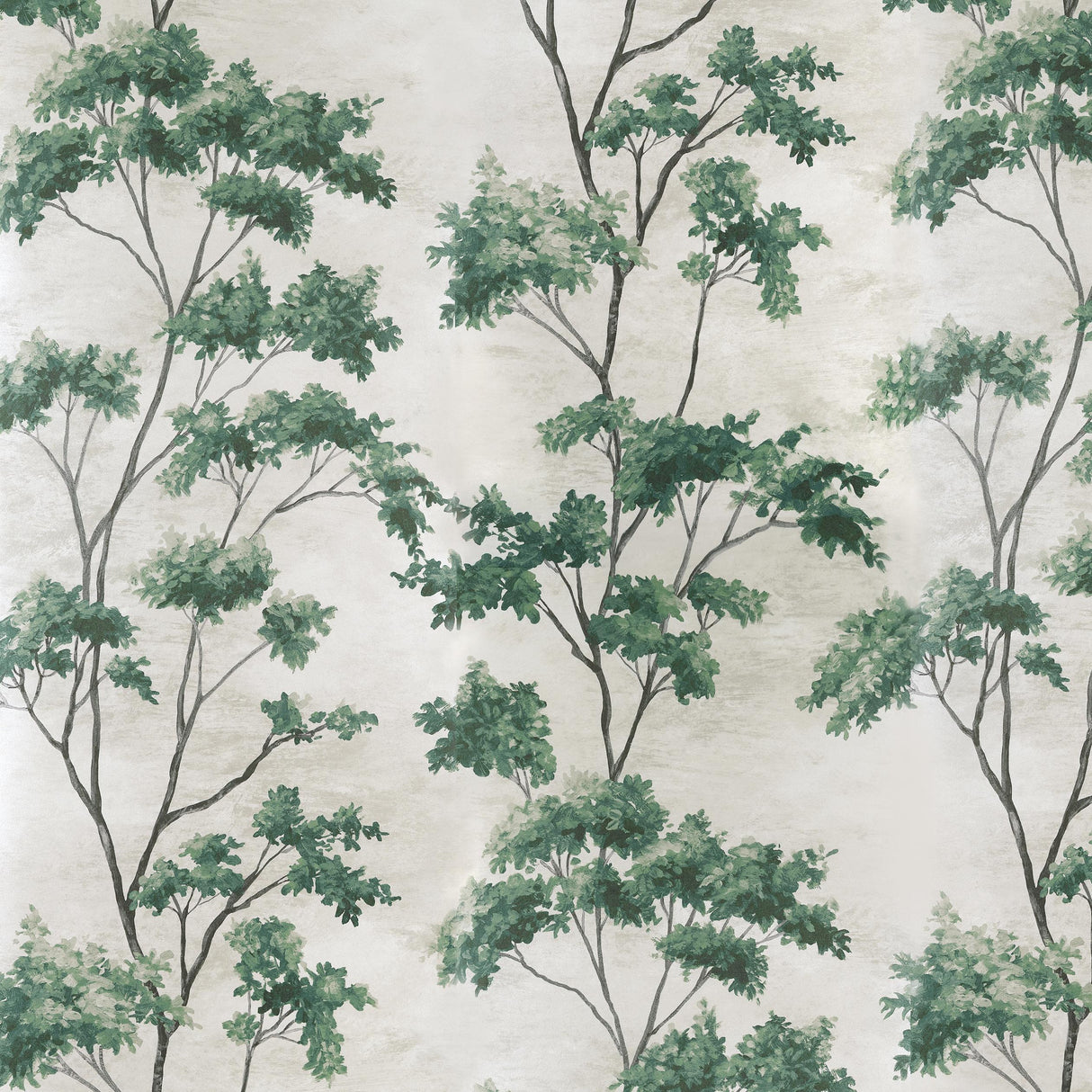Anna French Dalton Green On Pearl Wallpaper