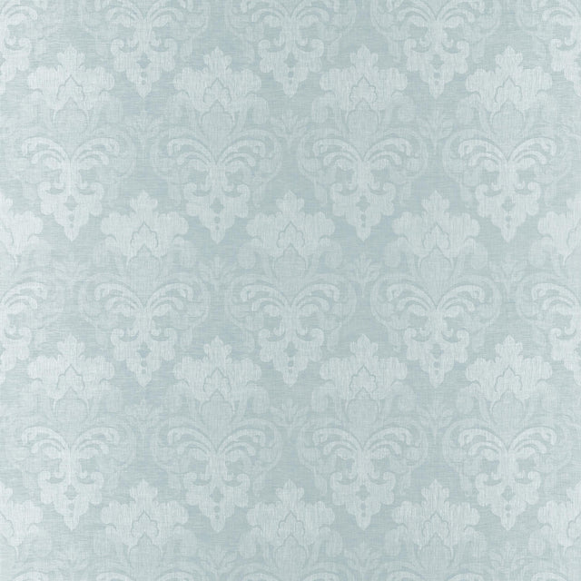 Anna French Darcey Damask Soft Blue Fabric