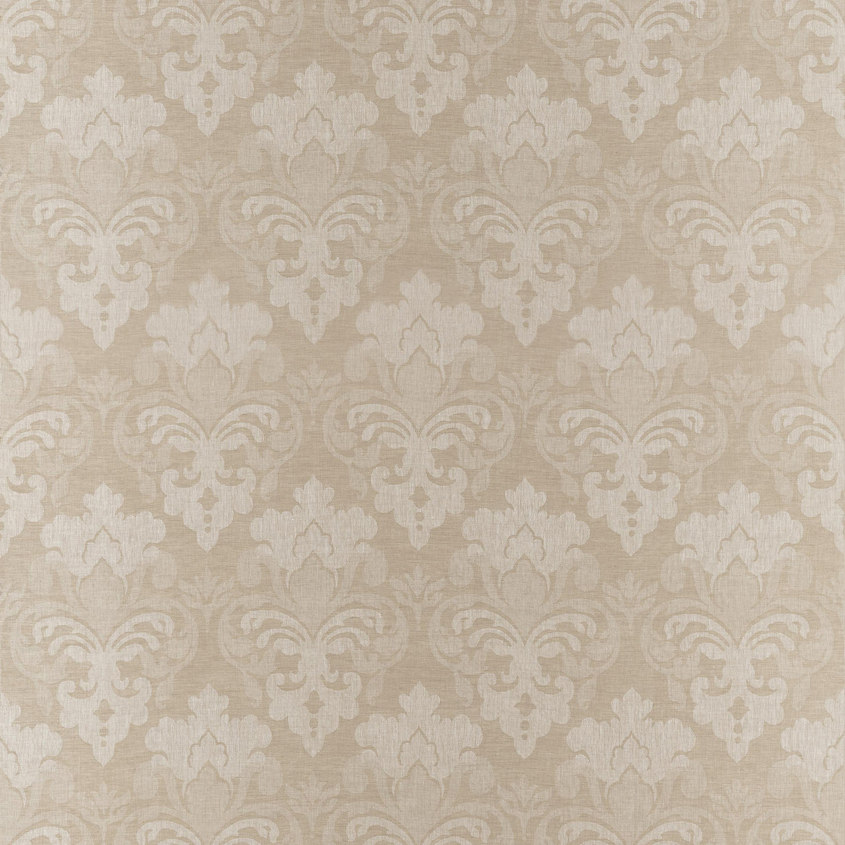 Anna French Darcey Damask Beige Fabric