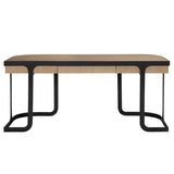 NOIR Hamilton Desk White Oak