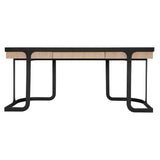 NOIR Hamilton Desk White Oak