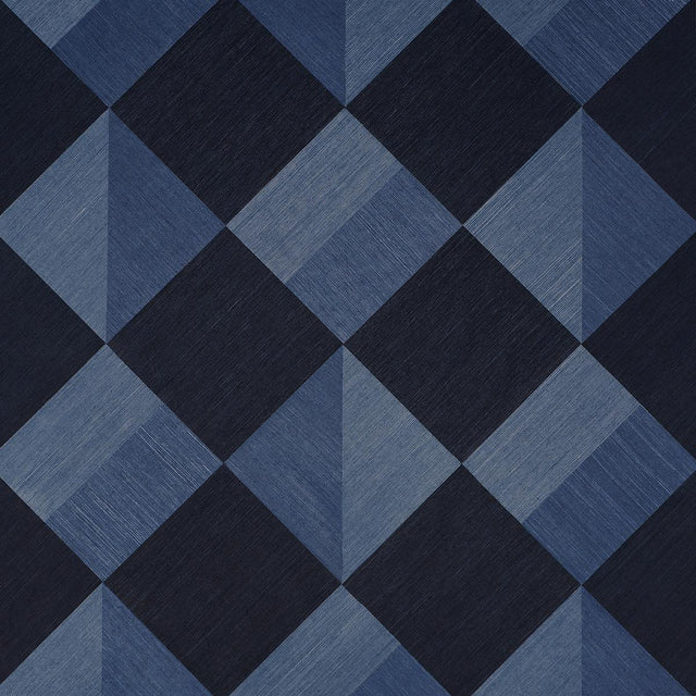 Schumacher Backdrop X Schumacher Maestro Formentera Wallpaper
