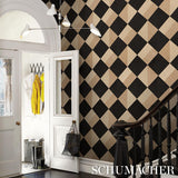 Schumacher Backdrop X Schumacher Maestro Dark Arts Wallpaper