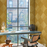 Schumacher Backdrop X Schumacher Maestro Tanlines Wallpaper