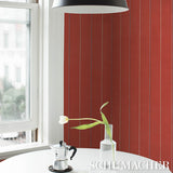 Schumacher Backdrop X Schumacher Draper Stripe Bada Bing! Wallpaper