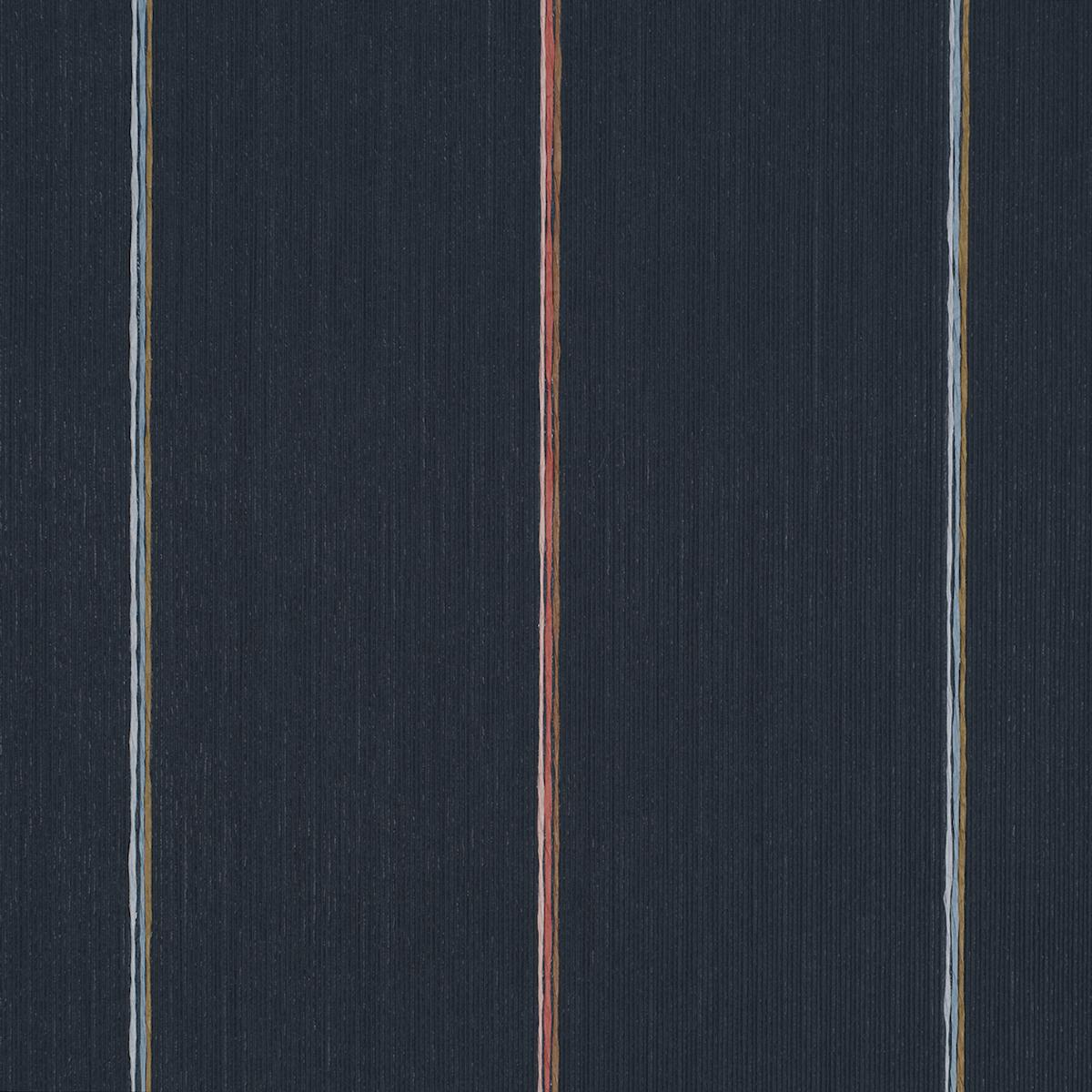 Schumacher Backdrop X Schumacher Draper Stripe Surf Camp Wallpaper