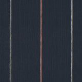 Schumacher Backdrop X Schumacher Draper Stripe Surf Camp Wallpaper