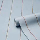 Schumacher Backdrop X Schumacher Draper Stripe The Early Stuff Wallpaper