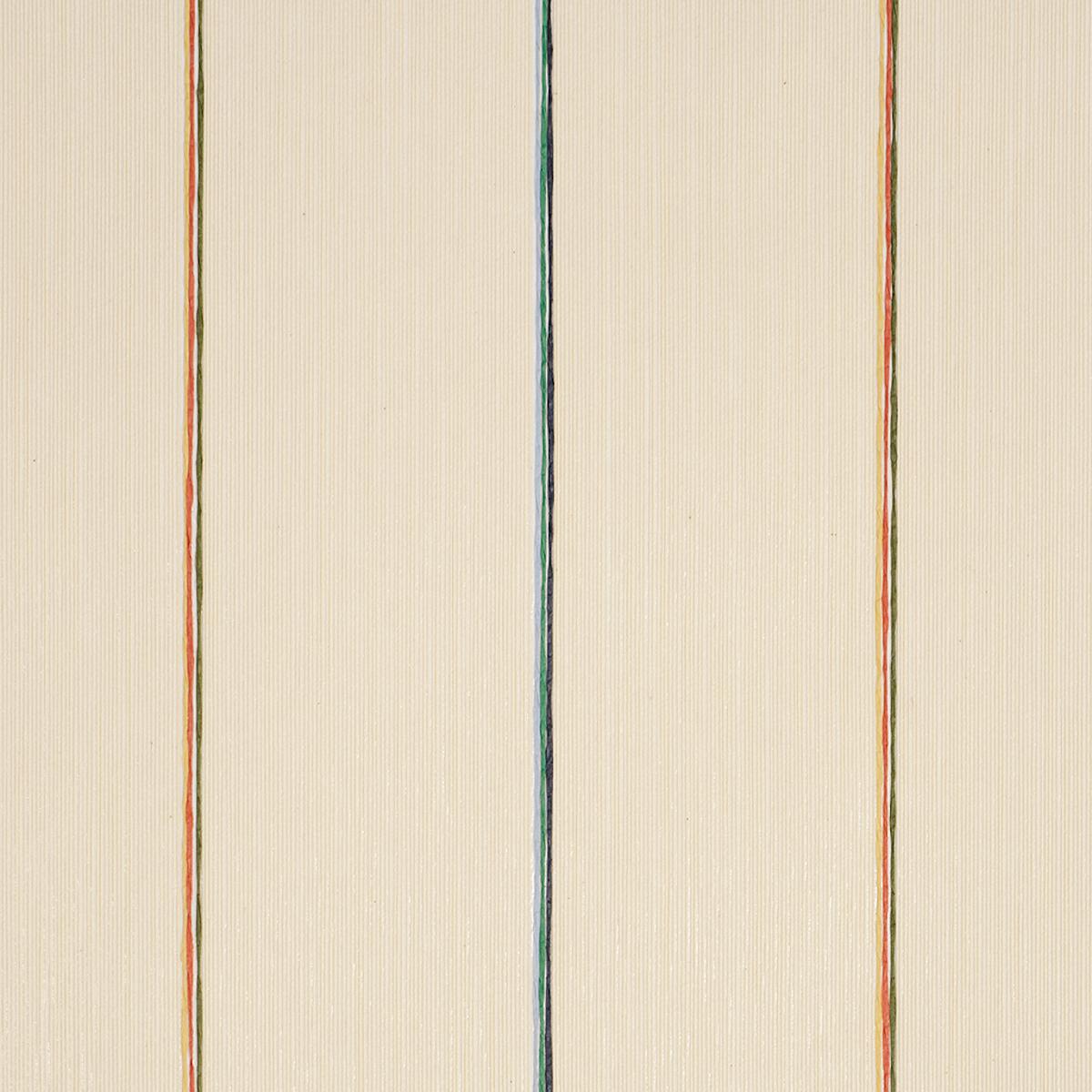 Schumacher Backdrop X Schumacher Draper Stripe Moonlight Wallpaper