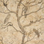 Schumacher Lattesa Nella Notte Parchment Wallpaper