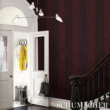 Schumacher Backdrop X Schumacher Backdrop Painter'S Stripe Self-Portrait Wallpaper