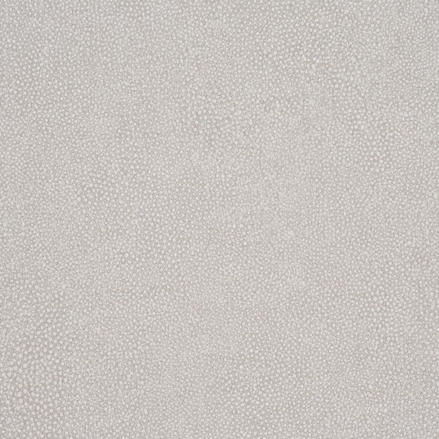 Schumacher Dunbar Shagreen Vinyl Dove Wallpaper