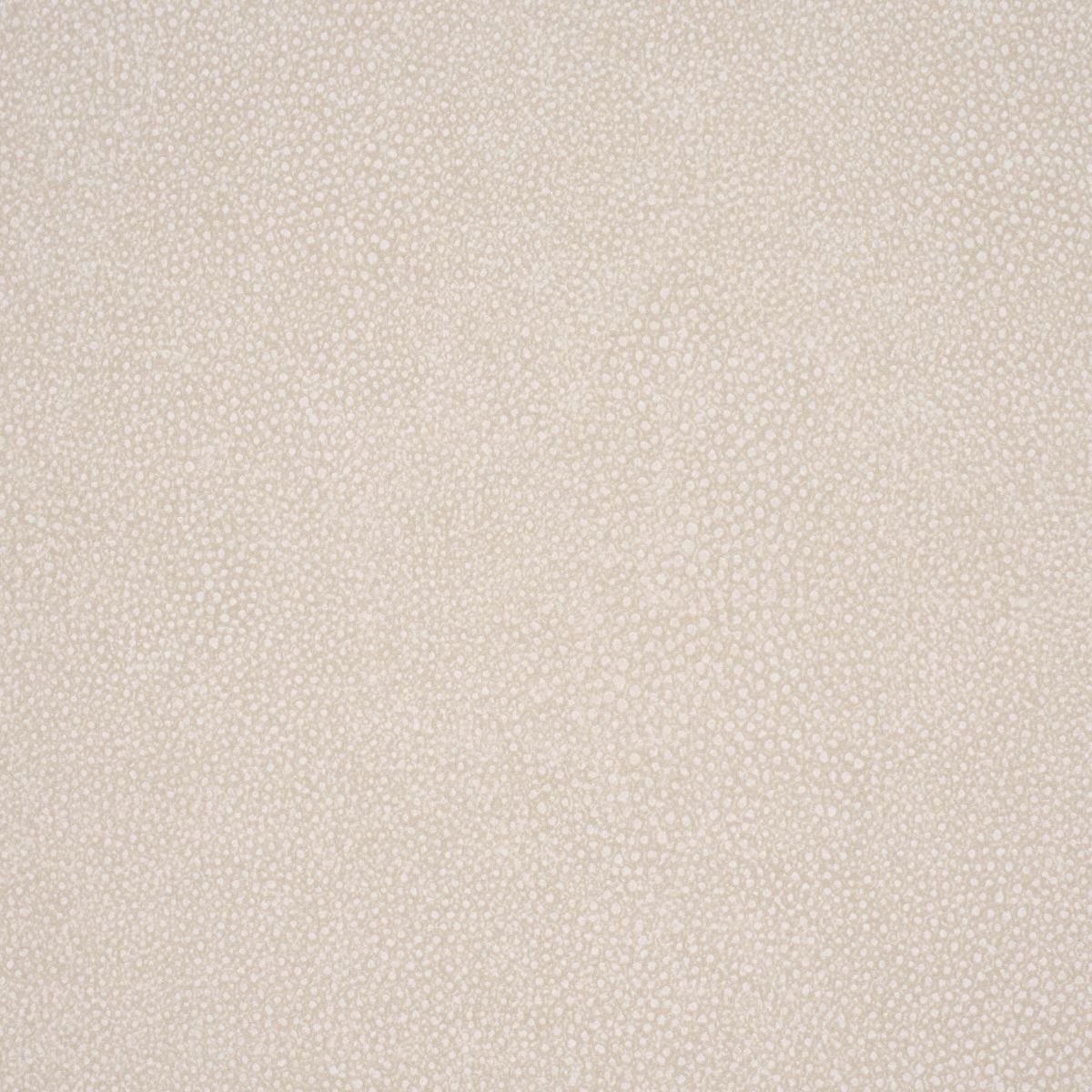 Schumacher Dunbar Shagreen Vinyl Alabaster Wallpaper