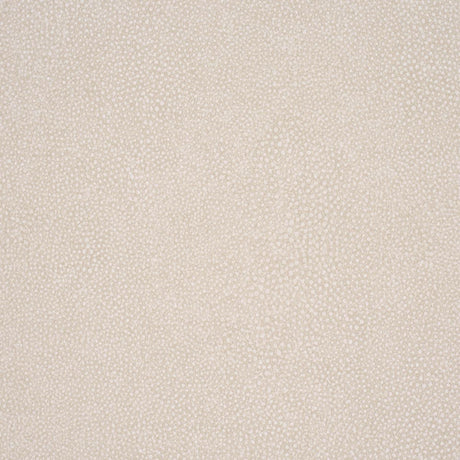Schumacher Dunbar Shagreen Vinyl Alabaster Wallpaper