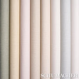 Schumacher Linen Gesso Vinyl Sand Wallpaper