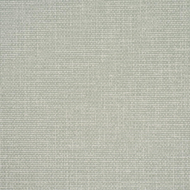 Schumacher Linen Gesso Vinyl Leaf Wallpaper