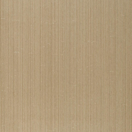 Schumacher Rimini Rib Vinyl Gold Wallpaper