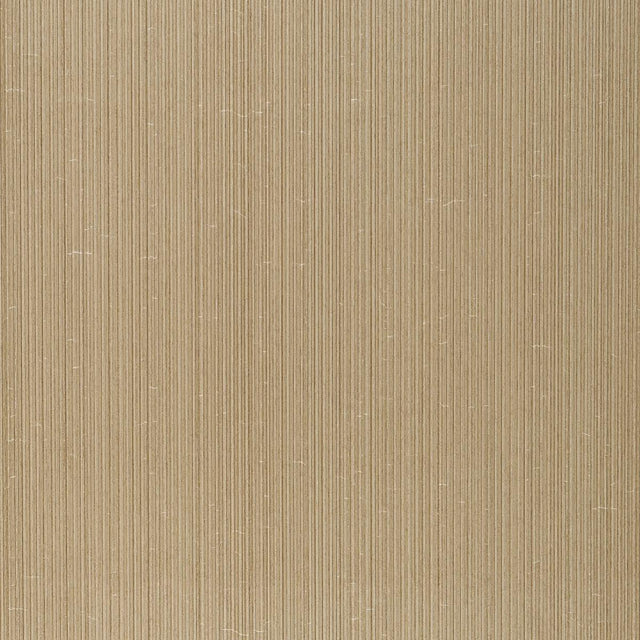 Schumacher Rimini Rib Vinyl Gold Wallpaper