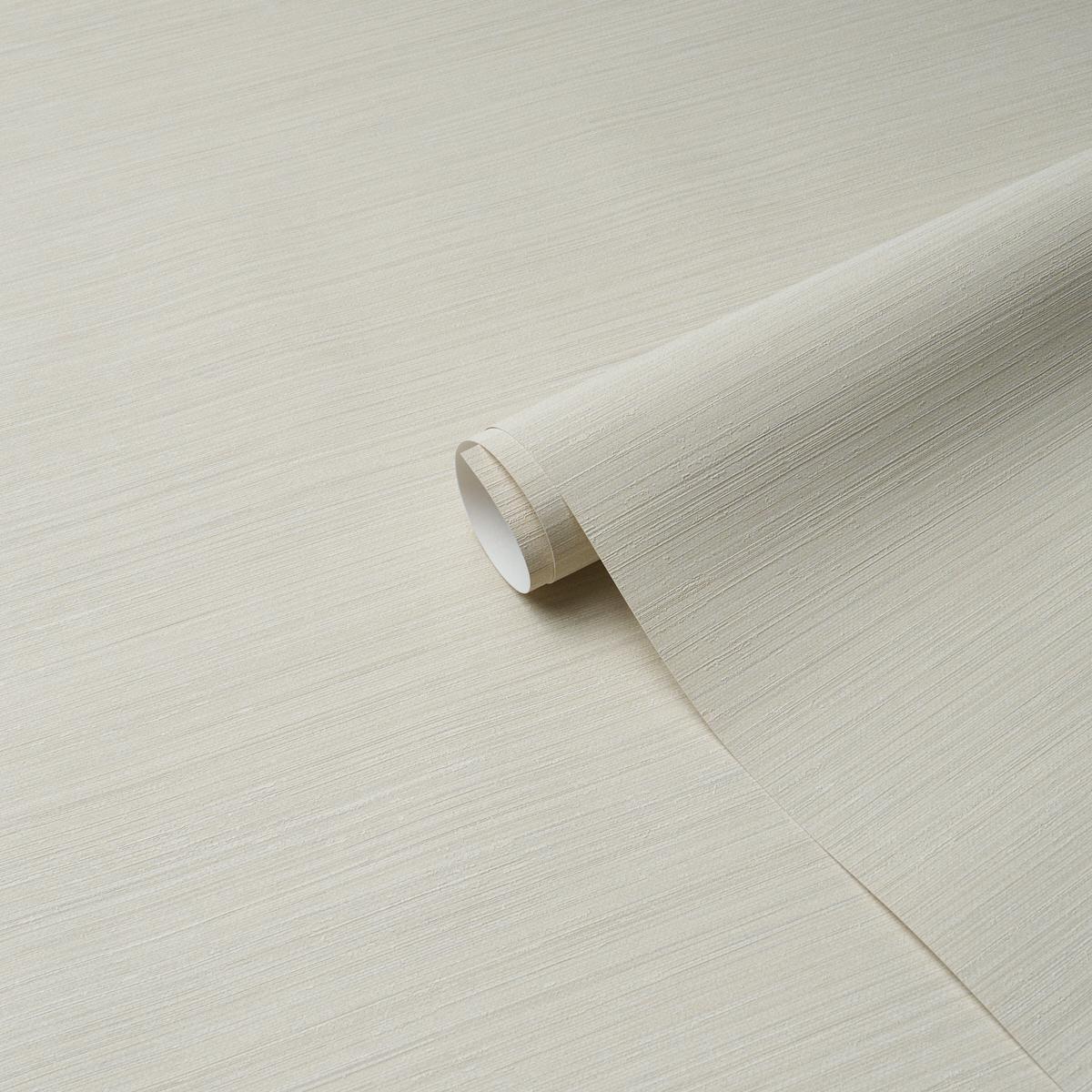 Schumacher Abaca Fine Weave Vinyl Natural Fabric