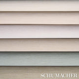 Schumacher Abaca Fine Weave Vinyl Taupe Wallpaper