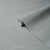 Schumacher Abaca Fine Weave Vinyl Haze Wallpaper
