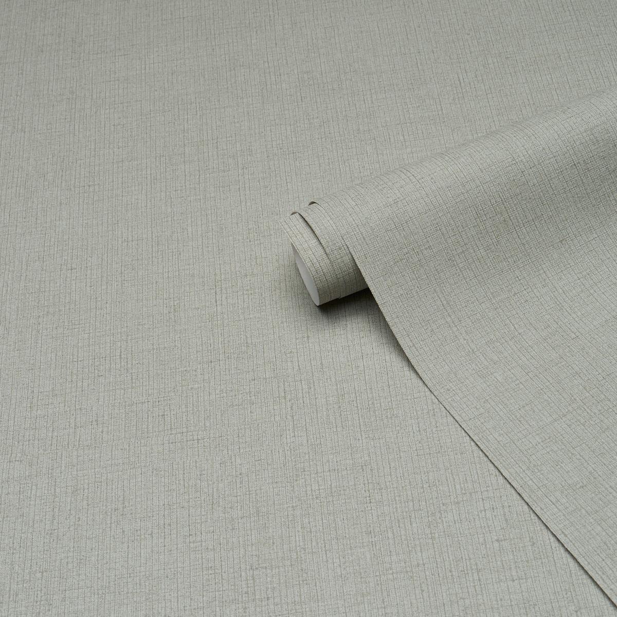 Schumacher Banbridge Linen Vinyl Mineral Wallpaper