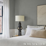 Schumacher Banbridge Linen Vinyl Mineral Wallpaper