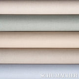 Schumacher Banbridge Linen Vinyl Chambray Wallpaper
