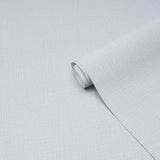 Schumacher Campagne Linen Vinyl Chambray Wallpaper