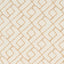 Schumacher Durant Embroidery Ochre Fabric